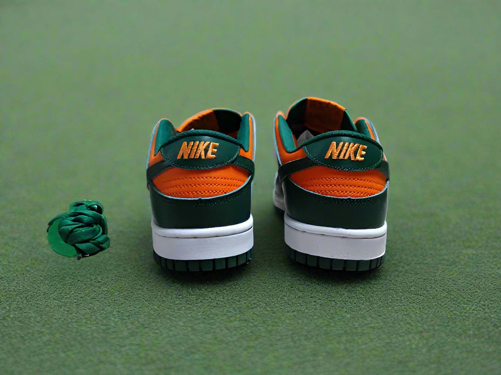Nike Dunk Low Retro “Miami Hurricanes” DD1391 - 300 – Show Your Colors - Dune Goons