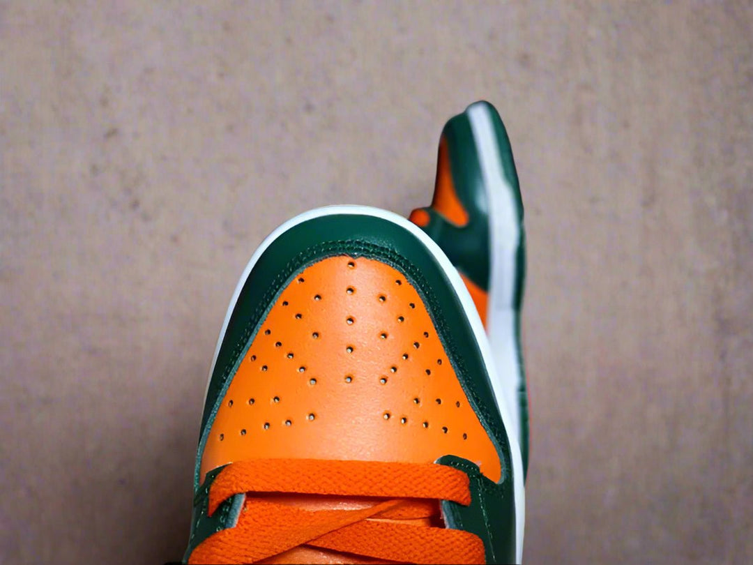 Nike Dunk Low Retro “Miami Hurricanes” DD1391 - 300 – Show Your Colors - Dune Goons