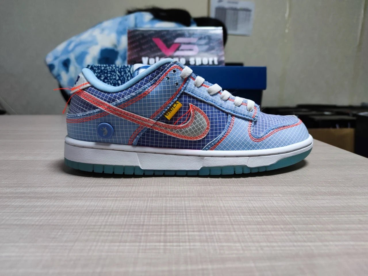 Nike Dunk Low Union LA “Argon” – Passport Pack Edition - Dune Goons