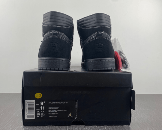 Nike x Travis Scott Air Jordan 1 High OG "Black Phantom" DM7866 - 001 – Reverse Swoosh - Dune Goons