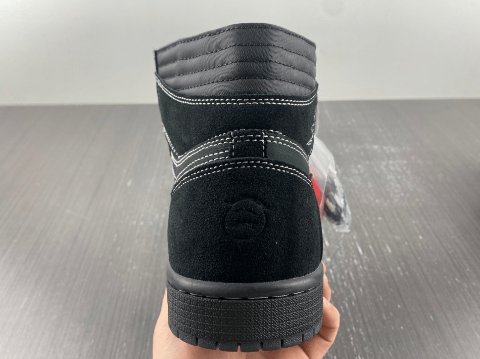 Nike x Travis Scott Air Jordan 1 High OG "Black Phantom" DM7866 - 001 – Reverse Swoosh - Dune Goons