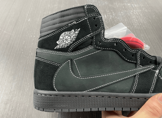 Nike x Travis Scott Air Jordan 1 High OG "Black Phantom" DM7866 - 001 – Reverse Swoosh - Dune Goons