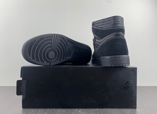 Nike x Travis Scott Air Jordan 1 High OG "Black Phantom" DM7866 - 001 – Reverse Swoosh - Dune Goons