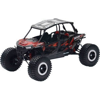 Polaris RZR XP 4 Turbo EPS Rock Crawler - 1:18 Scale - Titanium Metallic - Dune Goons