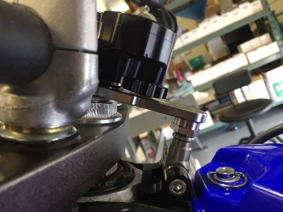 Precision Racing Parabolic Steering Stabilizer | Yamaha YZ450F YZ250F WR450F (2023–2025) - Dune Goons