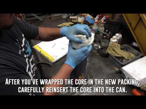 FMF 4-Stroke Muffler Repacking – Owens-Corning Fiberglass | FMF12-004