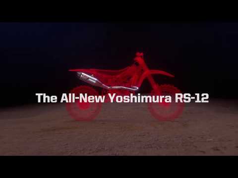 Yoshimura RS-12 Exhaust System – Honda CRF250R / CRF250RX