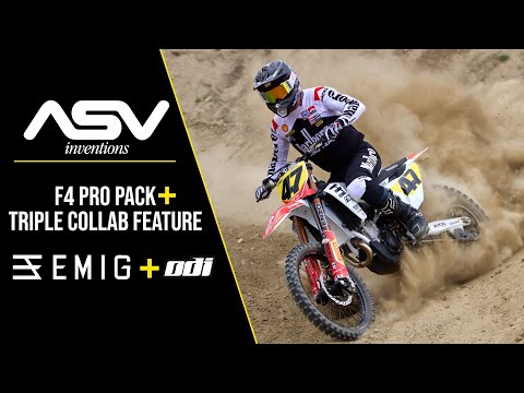 ASV EMIG F4 PRO PACK+ Levers | Honda CRF450R 2021–2025 & CRF250RWE 2025