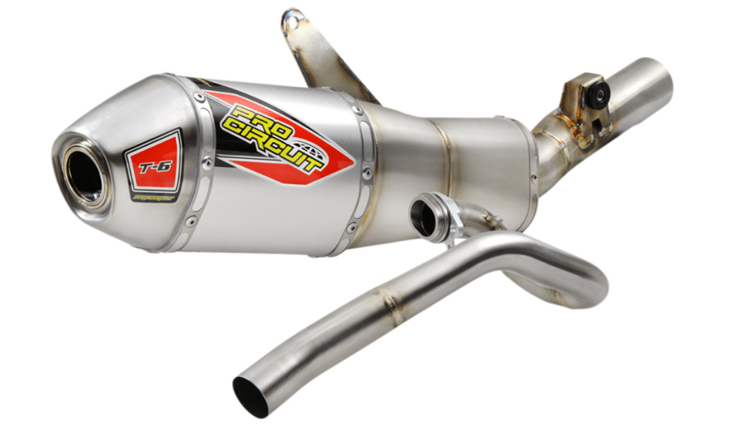Pro Circuit T - 6 Exhaust System - Honda CRF450R/CRF450RX (2021 - 2025) - Stainless Steel/Aluminum - Made in USA - Dune Goons
