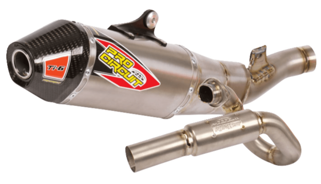 Pro Circuit Ti - 6 Exhaust System - Kawasaki KX450 (2024 - 2025) - Full Titanium/Carbon Fiber - Made in USA - Dune Goons