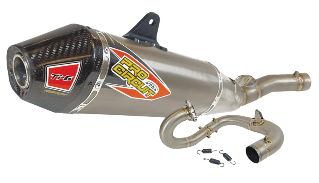 Pro Circuit Ti - 6 Exhaust System - Yamaha YZ450F (2023, 2025) - Full Titanium/Carbon Fiber - Made in USA - Dune Goons