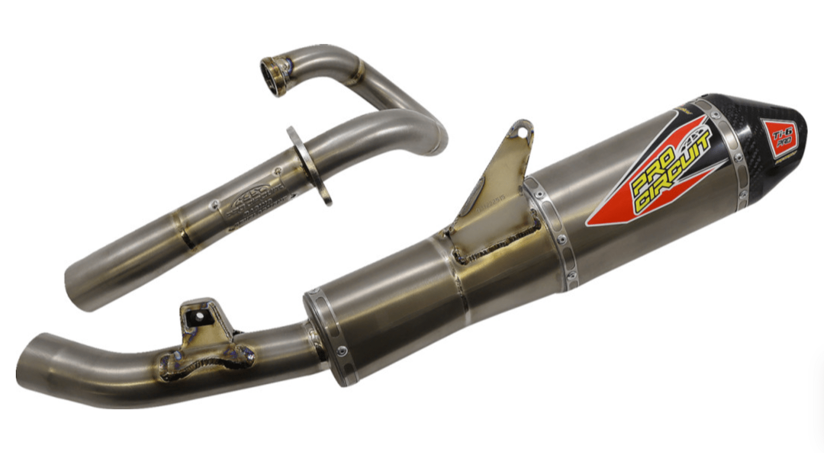 Pro Circuit TI - 6 Pro Exhaust System - Honda CRF250R/CRF250RX (2022 - 2023) - Titanium Race System - Dune Goons