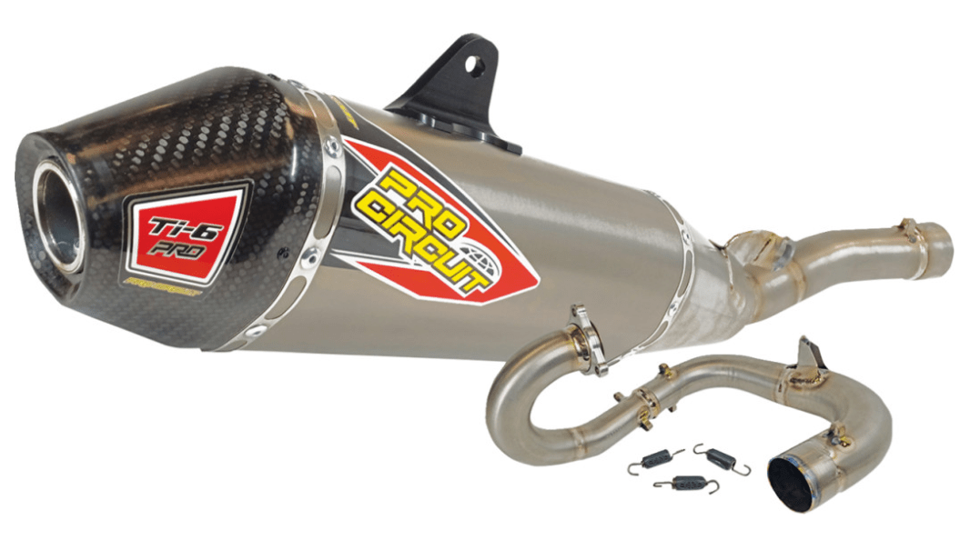 Pro Circuit Ti - 6 Pro Exhaust System - Yamaha YZ450F (2023, 2025) - Full Titanium/Carbon Fiber - AMA/FIM Legal - Race Only - Dune Goons