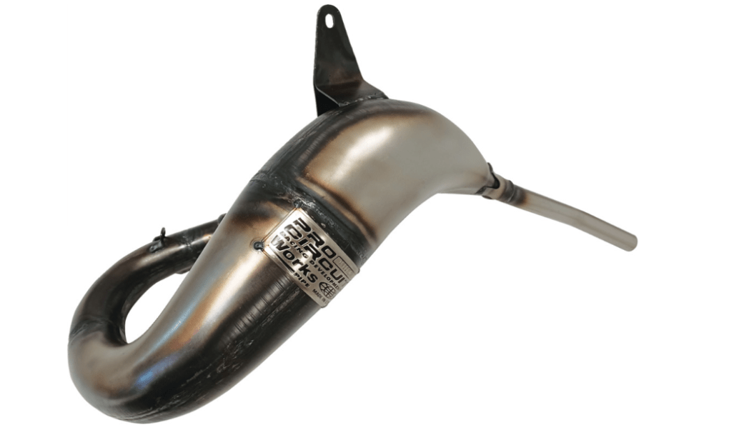Pro Circuit Works Pipe - Kawasaki KX112 (2022 - 2025) - Carbon Steel Expansion Chamber - Made in USA - Dune Goons