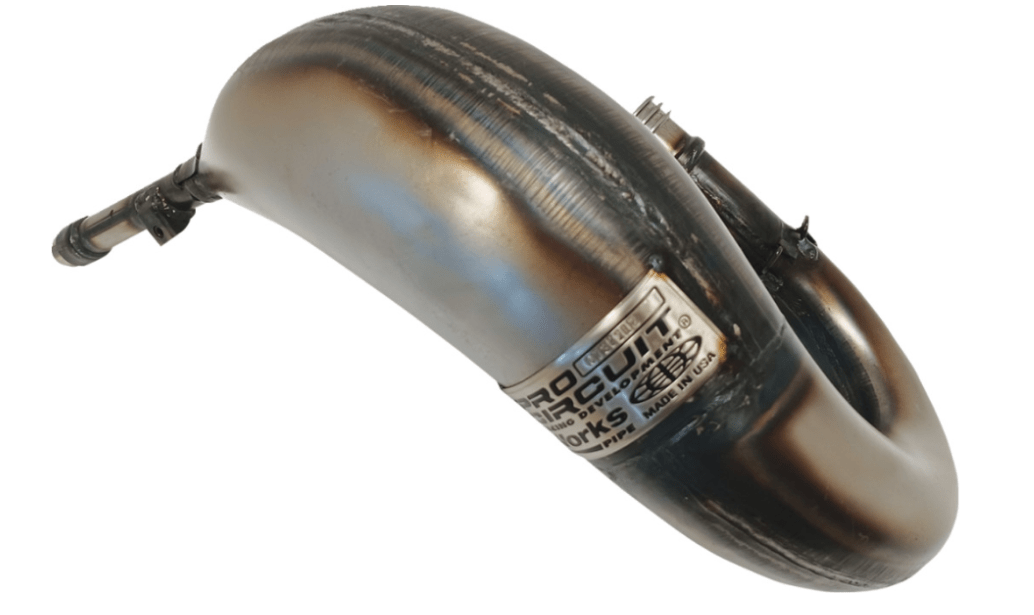 Pro Circuit Works Pipe - Yamaha YZ125/YZ125X (2022 - 2025) - Carbon Steel Expansion Chamber - Made in USA - Dune Goons