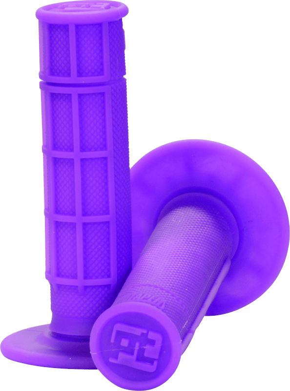 ProTaper 1/2 Waffle Grips - Neon Purple - Dune Goons
