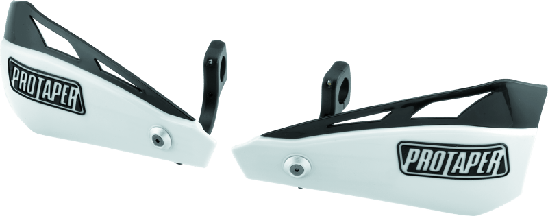 ProTaper Brush Guard Kit - White - Handguard Protection - Dune Goons