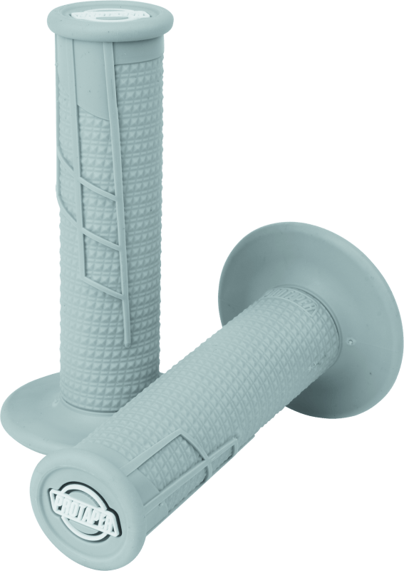 ProTaper Clamp - On 1/2 Waffle Grips - Gray/Gray - Lock - On Design - Dune Goons