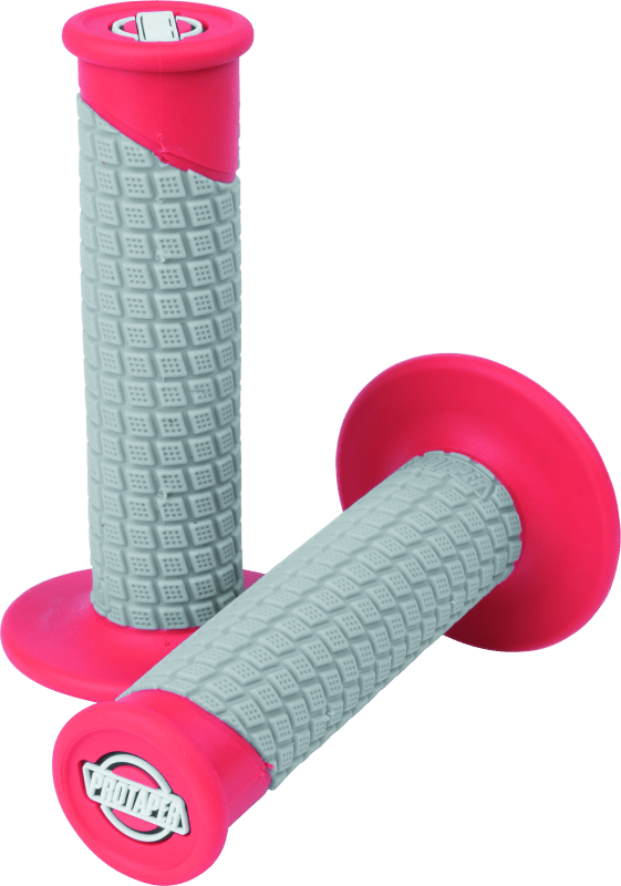 ProTaper Clamp - On Pillow Top Grips - Red/Gray - Lock - On Design - Dune Goons