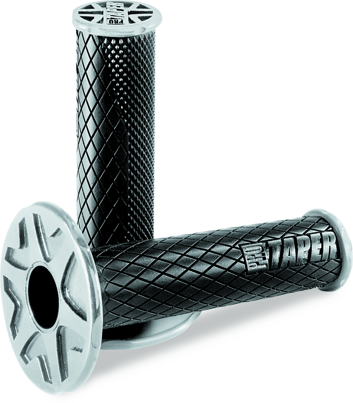 ProTaper Full Diamond Dual Density MX Grips - Black - Dune Goons