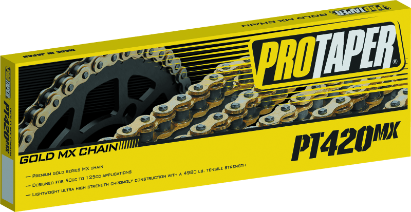 ProTaper Gold Series Chain - 420 MX - 134 Link - Dune Goons