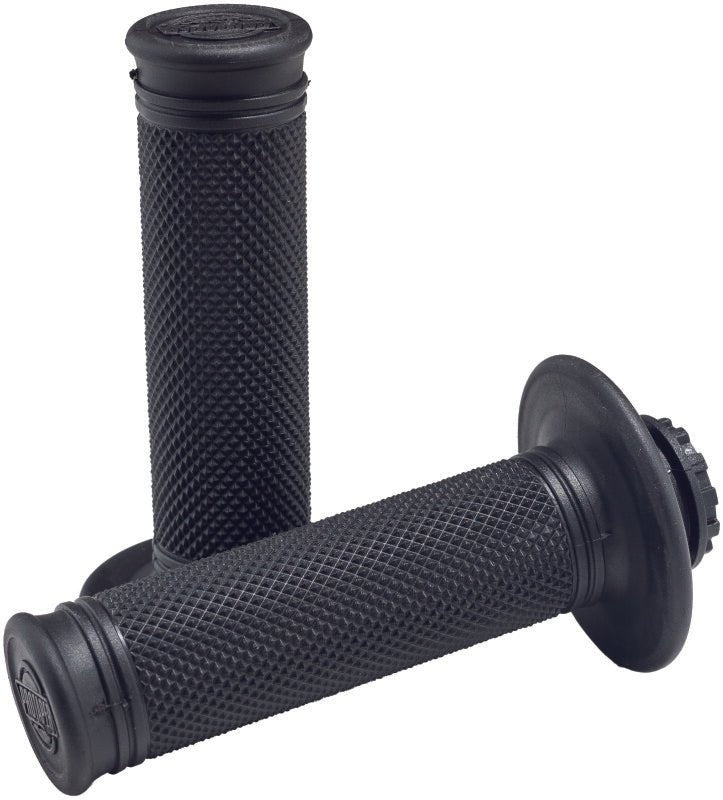 ProTaper Pro Series Clamp - On Grips - Full Diamond - Black/Black - Dune Goons