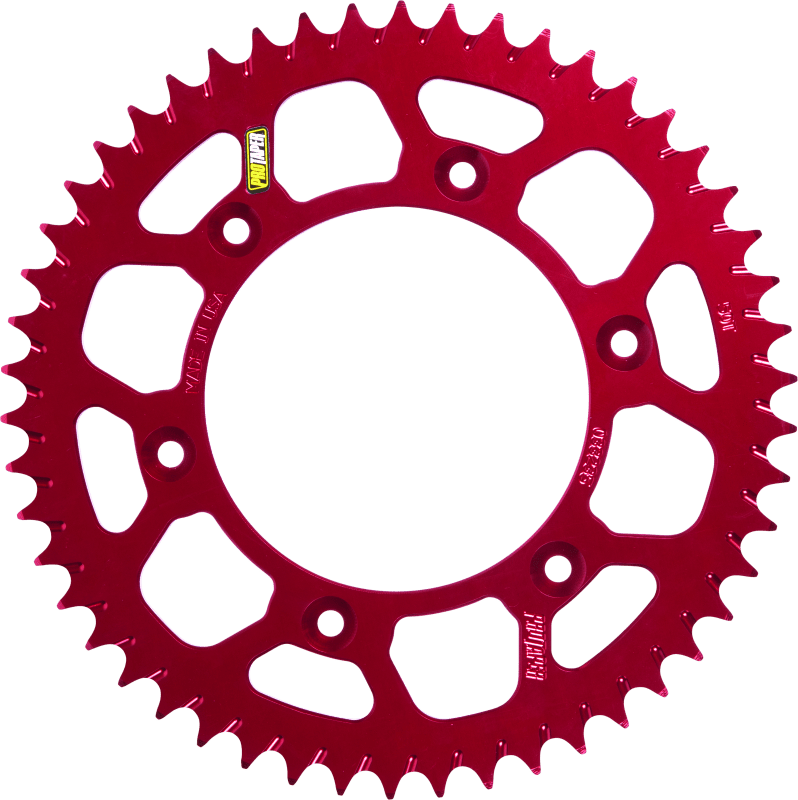 ProTaper Rear Sprocket Aluminum - Honda CRF - 56T Red - Dune Goons