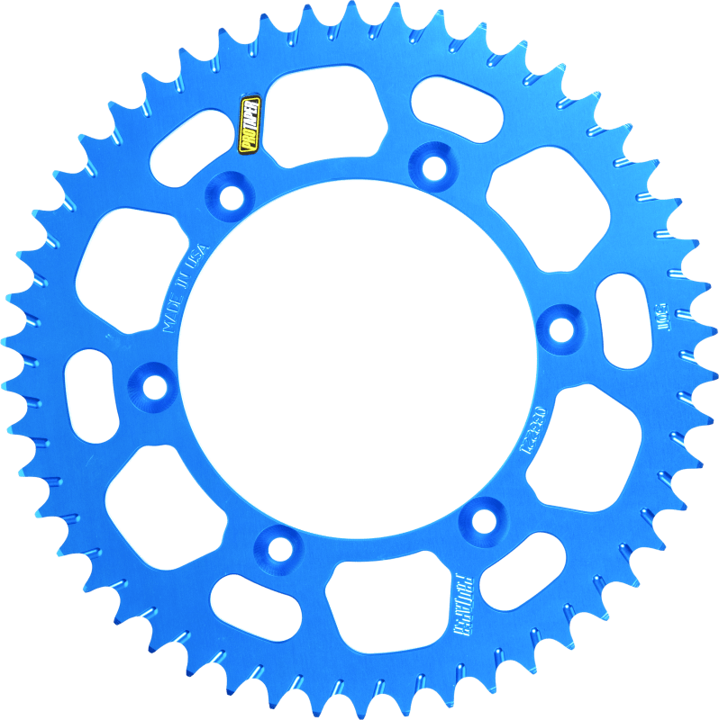 ProTaper Rear Sprocket Aluminum - Honda/Yamaha - 53T Blue - Dune Goons