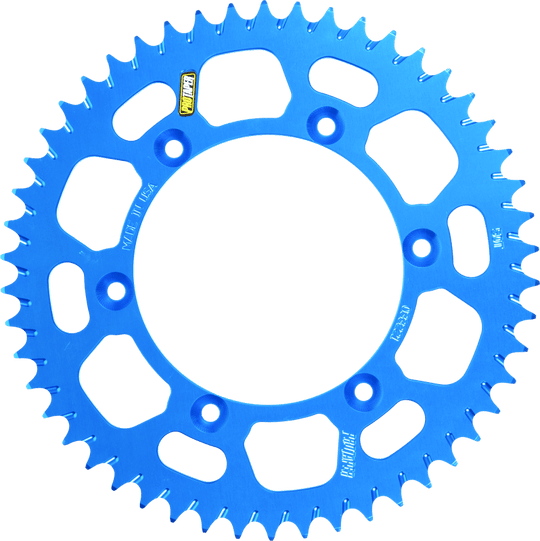 ProTaper Rear Sprocket Aluminum - Honda/Yamaha - 53T Blue - Dune Goons