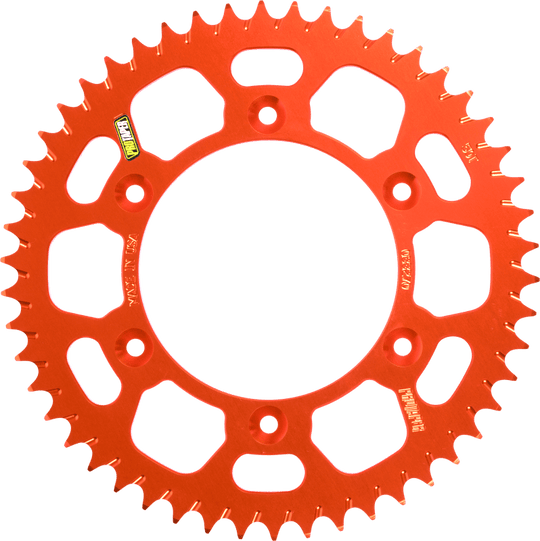 ProTaper Rear Sprocket Aluminum - KTM 85SX - 105SX / Gas Gas MC85 / Husqvarna TC85 - 46T Orange - Dune Goons