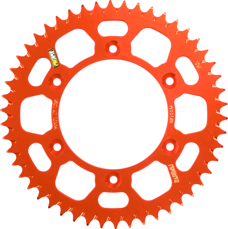 ProTaper Rear Sprocket Aluminum - KTM 85SX - 105SX / Gas Gas MC85 / Husqvarna TC85 - 47T Orange - Dune Goons
