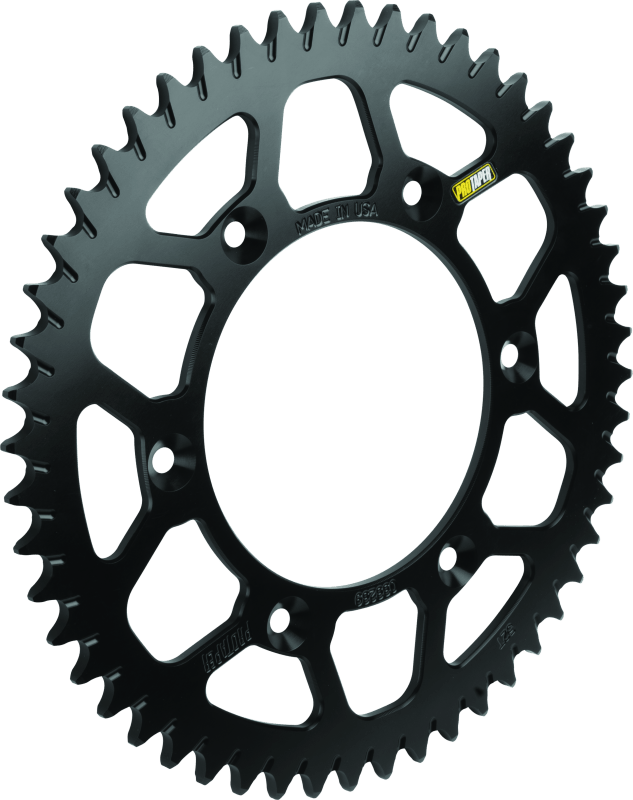 ProTaper Rear Sprocket Aluminum - Yamaha YZ/YZF - 46T Black - Dune Goons