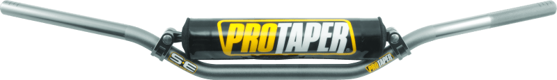 ProTaper SE Handlebar - YZ High Bend - Platinum Gray - 7/8" Steel - Dune Goons