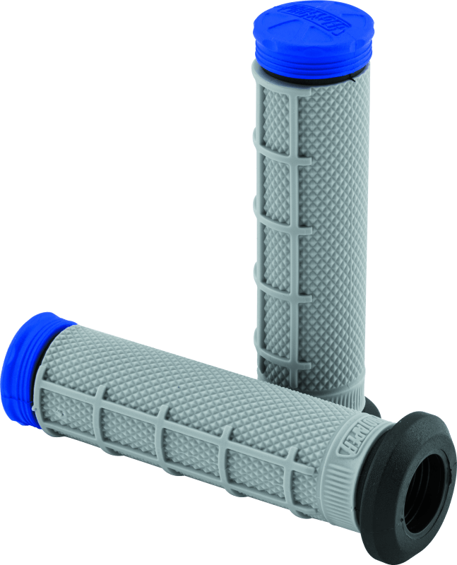 ProTaper Tri Density 1/2 Waffle ATV Grips - Blue - Dune Goons