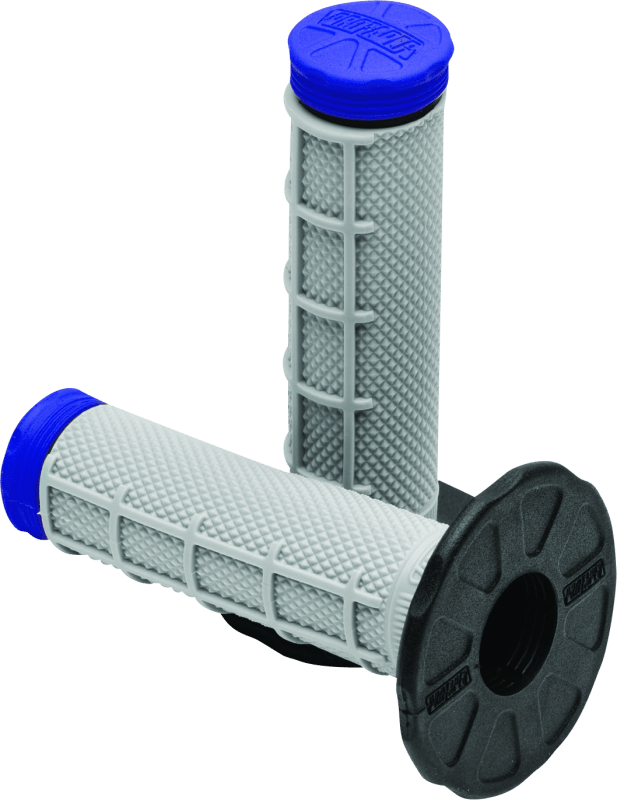 ProTaper Tri Density 1/2 Waffle MX Grips - Blue - Dune Goons