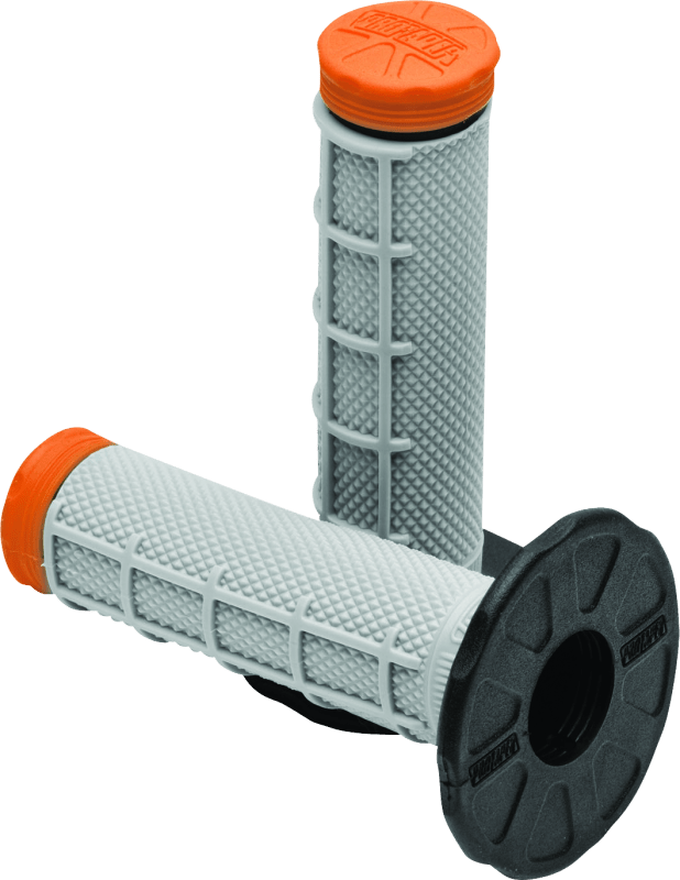 ProTaper Tri Density 1/2 Waffle MX Grips - Orange - Dune Goons
