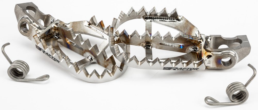 Raptor RX003 Titanium Foot Pegs – Yamaha YZ Series 1999 - 2024 - Dune Goons