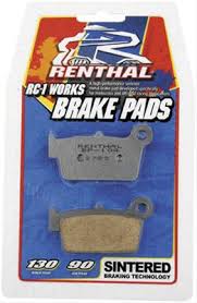Renthal 02+ Kawasaki KX65/03 - 05 Suzuki RM 65 Front Works Brake Pads - Dune Goons