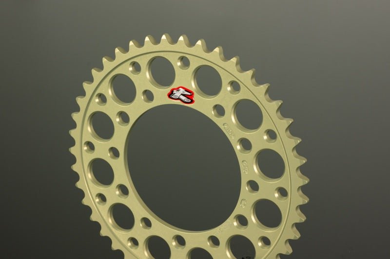 Renthal 06 - 17 Triumph 675 Daytona/ Street Triple Rear Sprocket - Hard Anodized 525 - 47P Teeth - Dune Goons