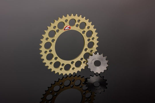 Renthal 21+ Royal Enfield 350 Hunter/Meteor/Classic Reborn Rear Sprocket - 520 - 42P Teeth Hard And - Dune Goons