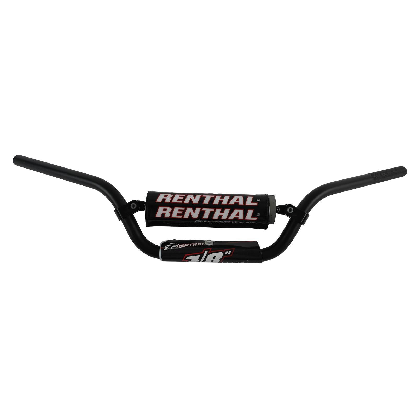 Renthal 87 - 06 Yamaha YFZ350 Banshee 7/ 8 in. Handlebar ATV - Black - Dune Goons