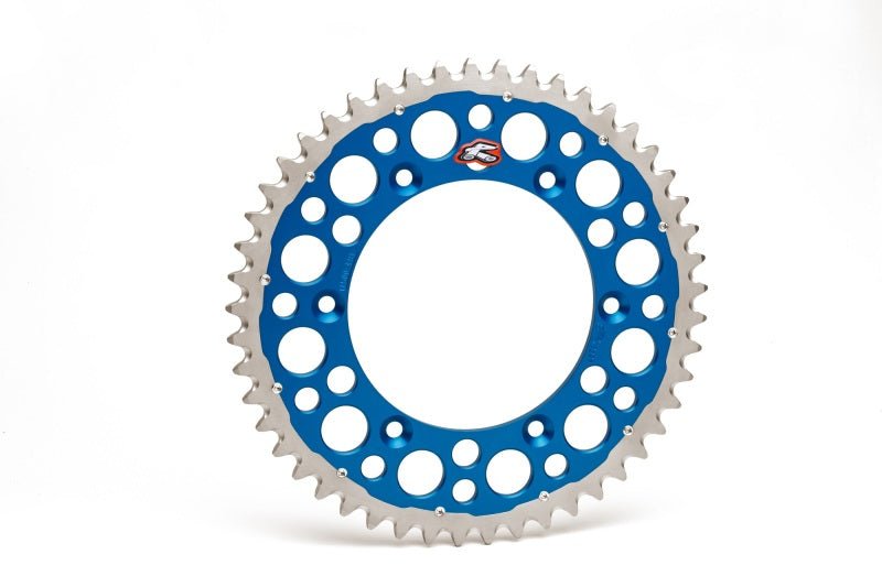 Renthal 99 - 05 Yam YZ125/G - 250F/ YZ400 - 450/ 88 - 89 Honda XR 250R Rear Twinring - Blue 520 - 48P Teeth - Dune Goons