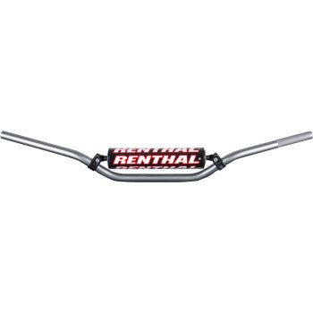 Renthal CR High Mini 7/8" Handlebar - Silver - Dune Goons