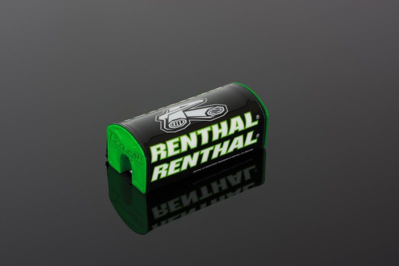 Renthal Kawasaki Fatbar Pad - Black/ Green/ White - Dune Goons