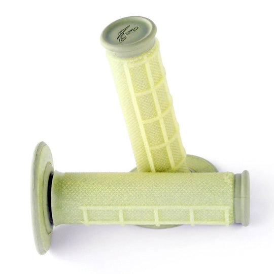 Renthal MX Dual Compound Grips 1/2 Waffle - Kevlar - Dune Goons