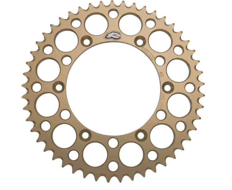 Renthal Rear Sprocket 02 - 23 Yamaha YZ 125/ YZ 250/F/X/ YZ450F Hard Anodized 520 - 49T - Dune Goons