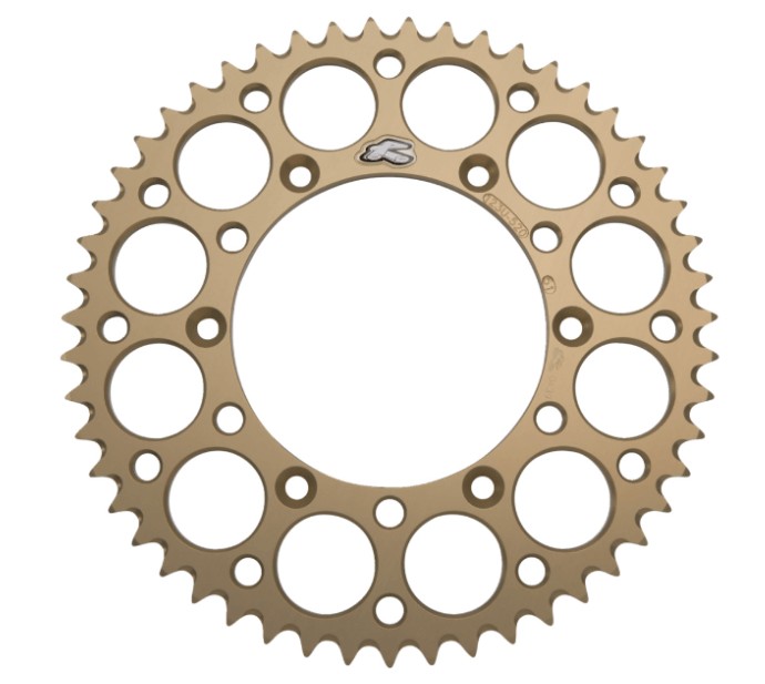 Renthal Rear Sprocket 88 - 91/ 06 - 11 Suzuki RM125/ 2010/17 - 19 RM Hard Anodized 520 - 51T - Dune Goons