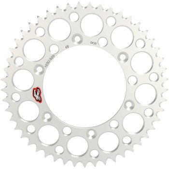 Renthal Rear Sprocket 89 - 17 Suz RM125/250/DR - Z250/RMX250/RM - Z Silver 520 - 49T - Dune Goons