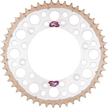 Renthal Twinring Rear Sprocket 48T–52T – Silver, Black, Red – Honda CRF XR CR - Dune Goons