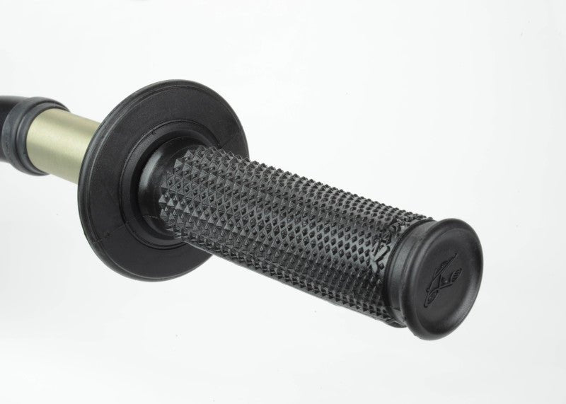 Renthal Ultra - Tacky Dual Compound Grips Tapered 1/2 Waffle - Black - Dune Goons